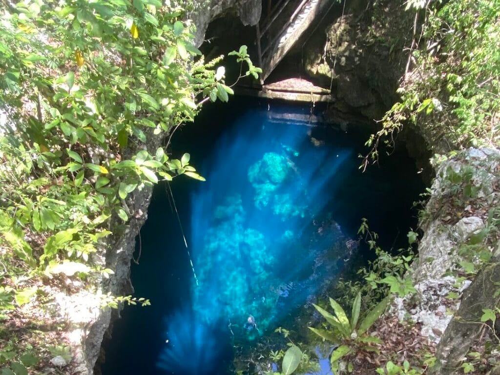 Cenote in Playa del Carmen